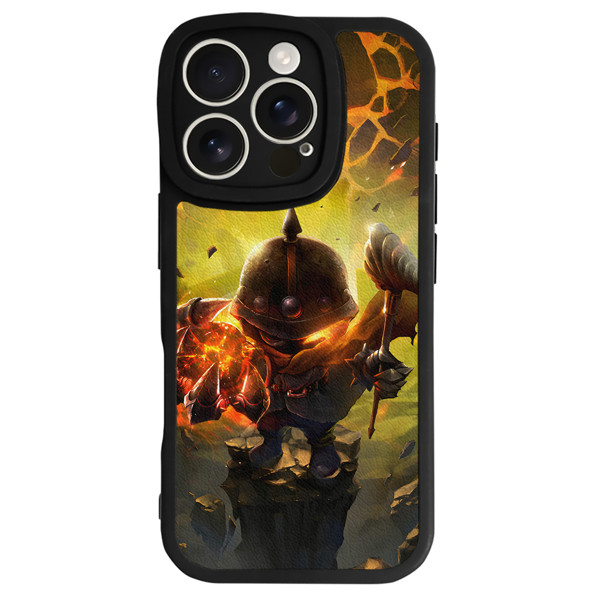 （画像用） リーグ・オブ・レジェンド League of Legends LOL 【iPhone 16シリーズ対応】シリコンスマホケース（レザー調） 材質：シリコン